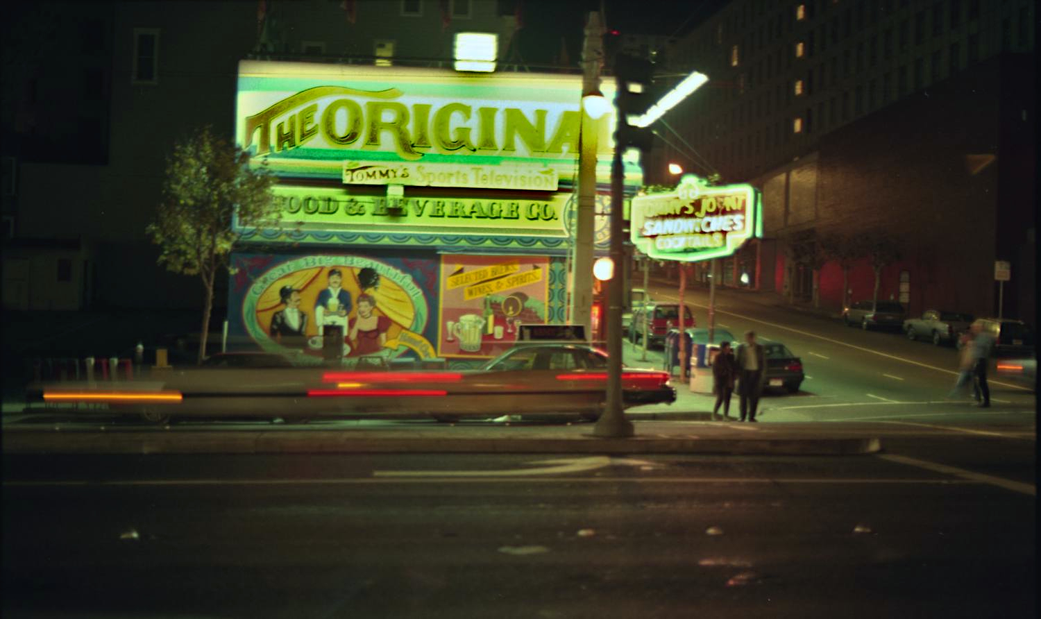 Tommys Diner in San Francisco on Van Ness - about 1992.