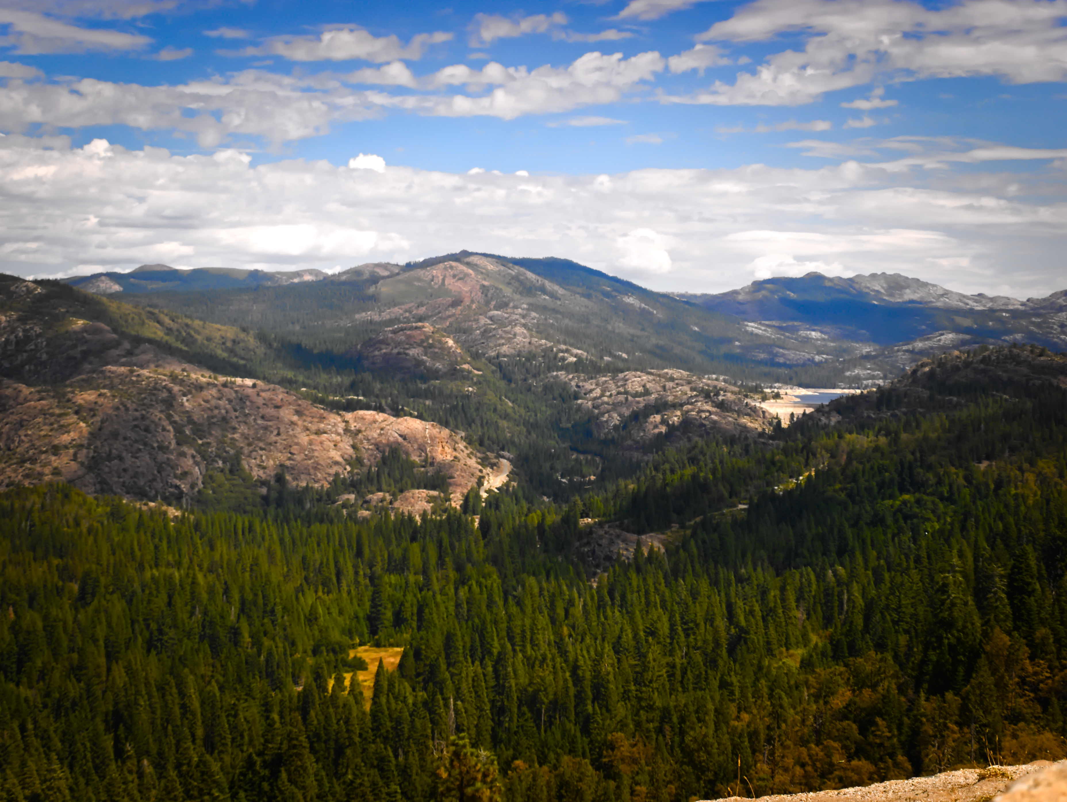 Emmigrant Pass in the Seirra Nevada mountains